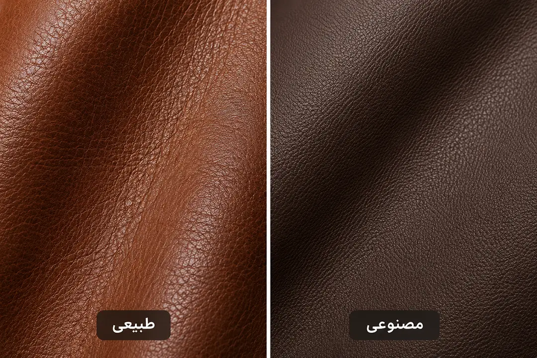 مقایسه چرم طبیعی و چرم مصنوعی مبل